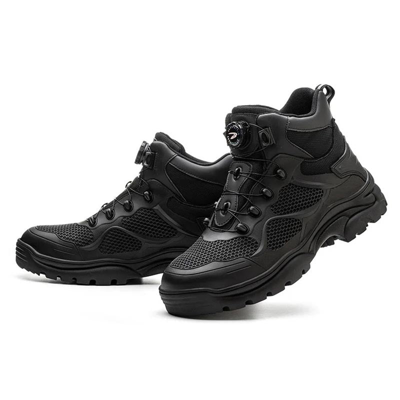 Anti-smash sicherheitsschuhe Schnürsenkelfreie Technologie