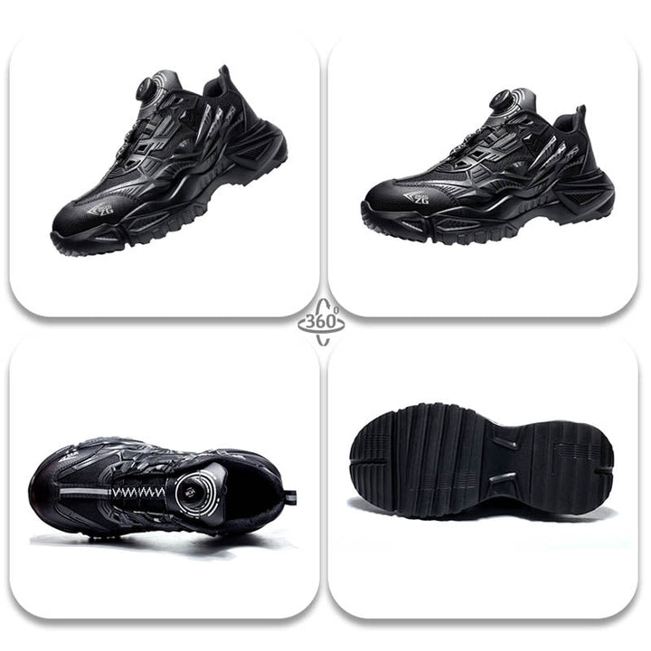 Unzerstörbarer leichter sicherheitsschuh ohne schnürsenkel