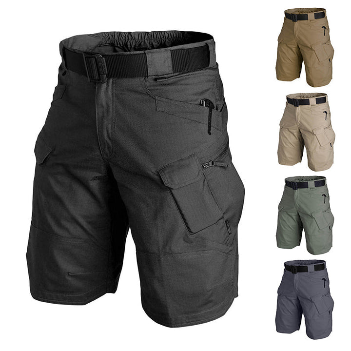 Wasserdichte stretch-arbeitsshorts für männer