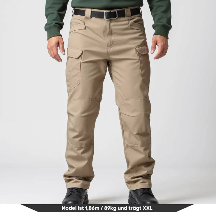 Herren Cargo Pant : Wasserdichte Hosen mit Tasche Militär