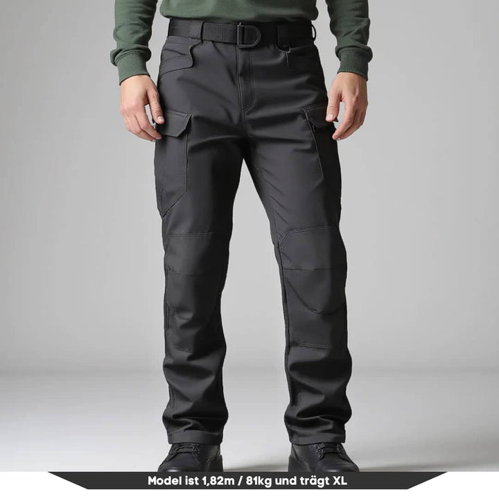 Herren Cargo Pant : Wasserdichte Hosen mit Tasche Militär